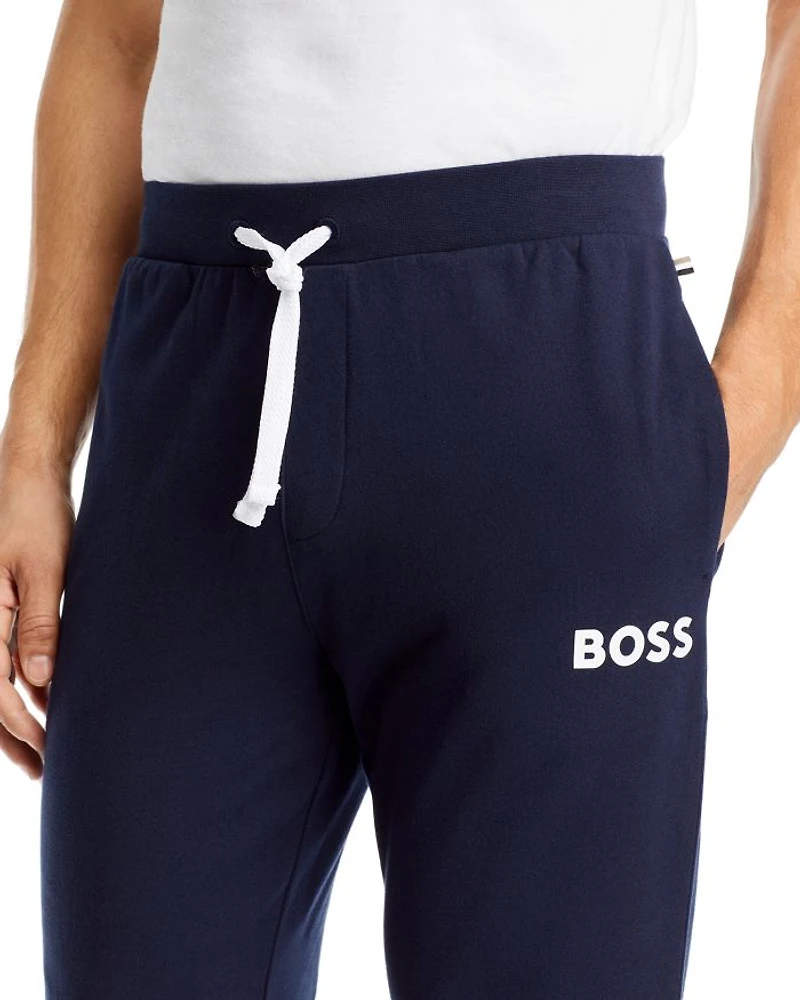 Ease Cotton Logo Print Joggers