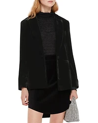 Olivia Velvet Blazer