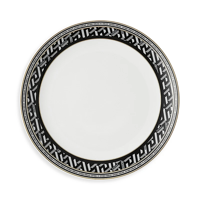 Versace La Greca Signature Salad Plate