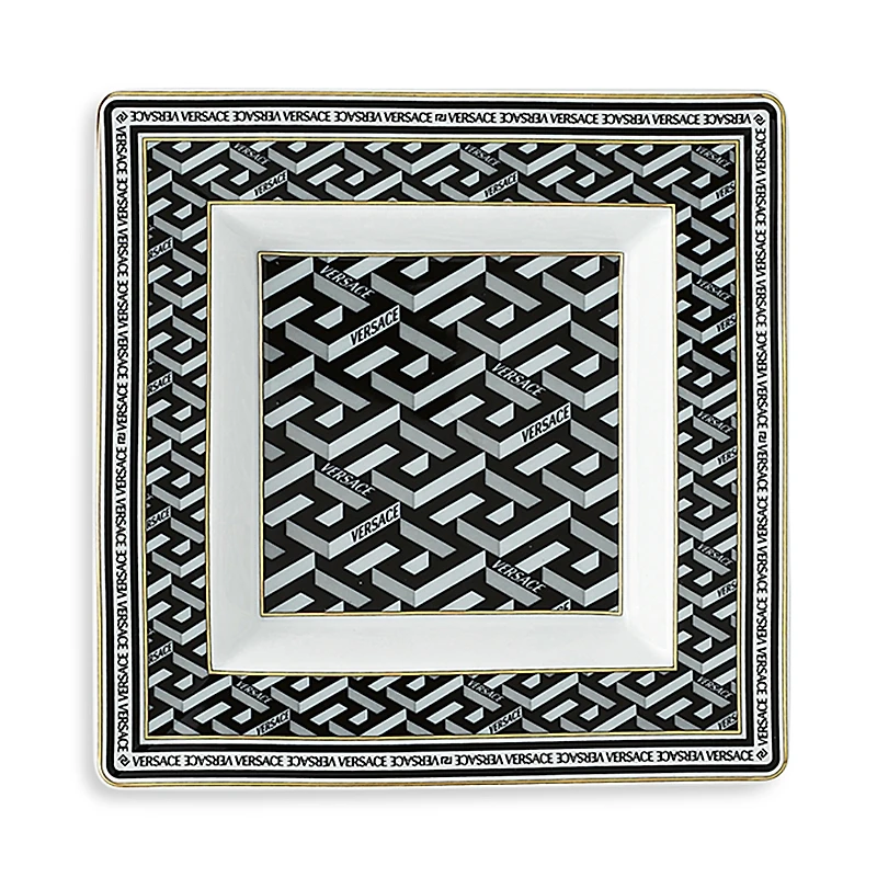 Versace La Greca Signature Square Tray