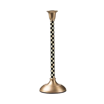 Courtly Check Candlestick, Large