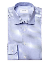 Eton Slim Fit Bengal Stripe Dress Shirt