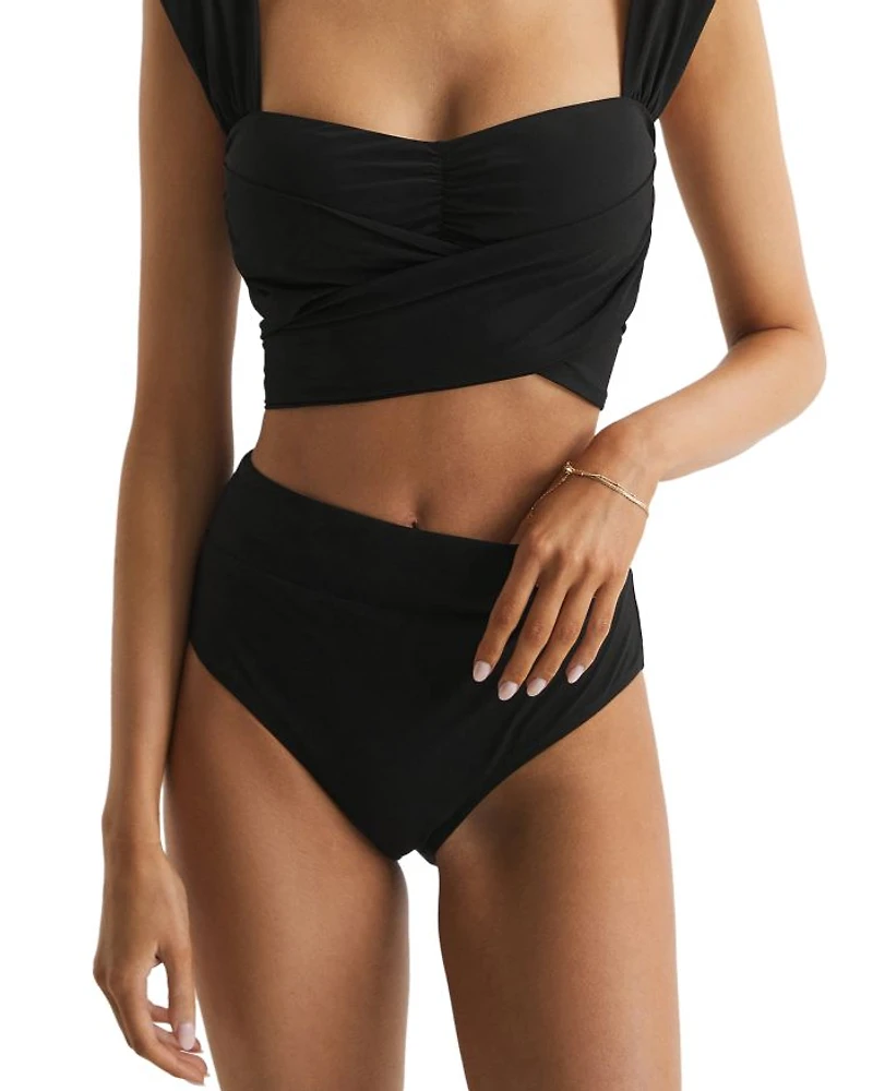 Cristina High Waist Bikini Bottom
