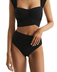 Cristina High Waist Bikini Bottom