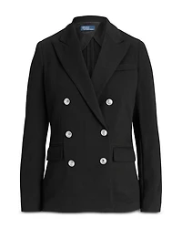 Knit Double Breasted Blazer