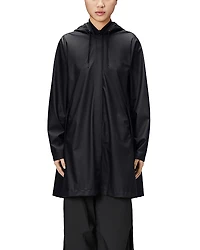 Rains Hooded A-Line Rain Jacket