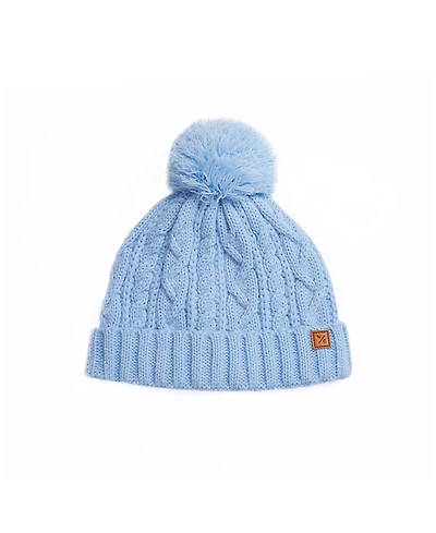 Northern Classics Unisex Cable Knit Pom-Pom Hat - Baby, Little Kid, Big Kid