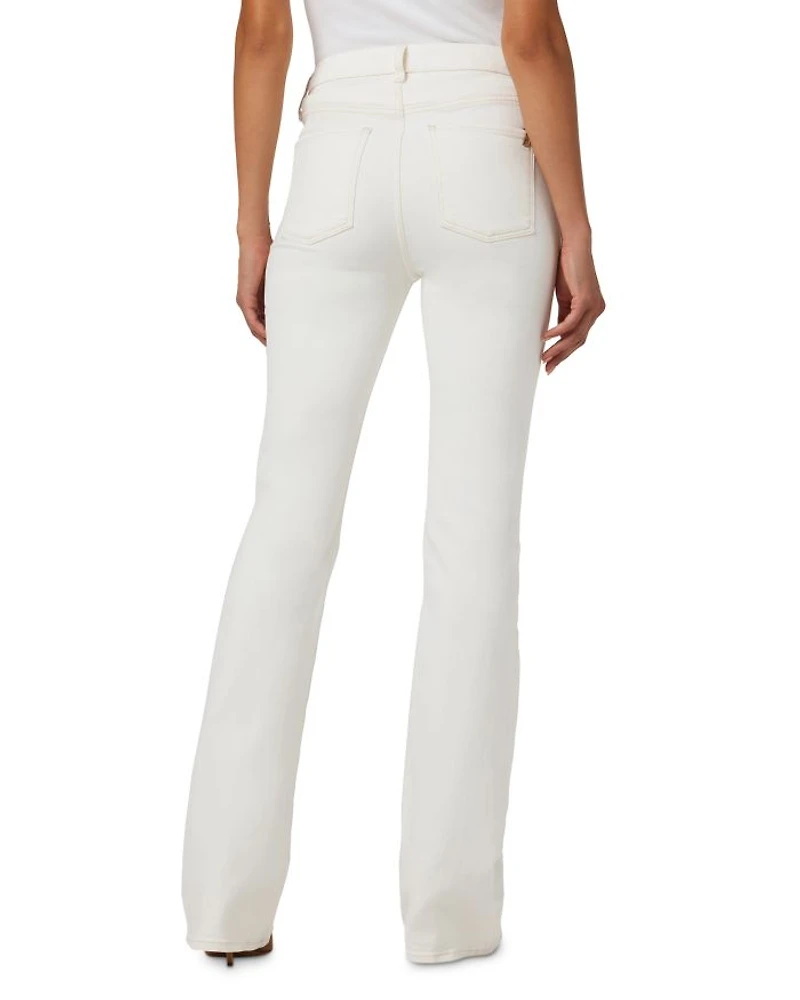 The Hi Honey High Rise Bootcut Jeans Milk