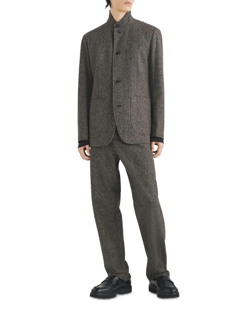 Parker Relaxed Fit Melange Blazer
