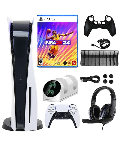 Sony PS5 Core with Nba 2K24 Game and Accessories Kit