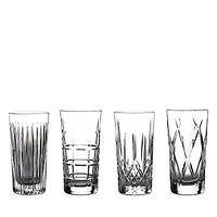 Waterford Gin Journeys Mixed Pattern High Balls, Set of 4