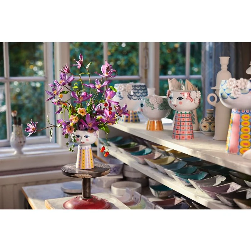 Bjorn Wiinblad Eva Bowl On Stand