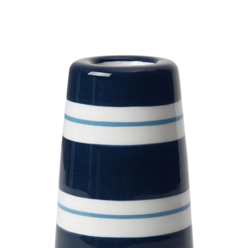 Kahler Omaggio Nuovo Candle Holder Dark Blue