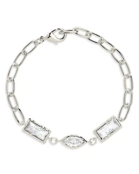 Sterling Forever Tate Charm Bracelet