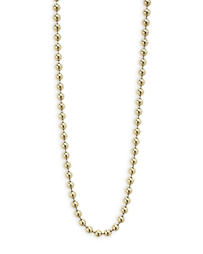 Lagos Men's 18K Yellow Gold Anthem Ball Chain Necklace
