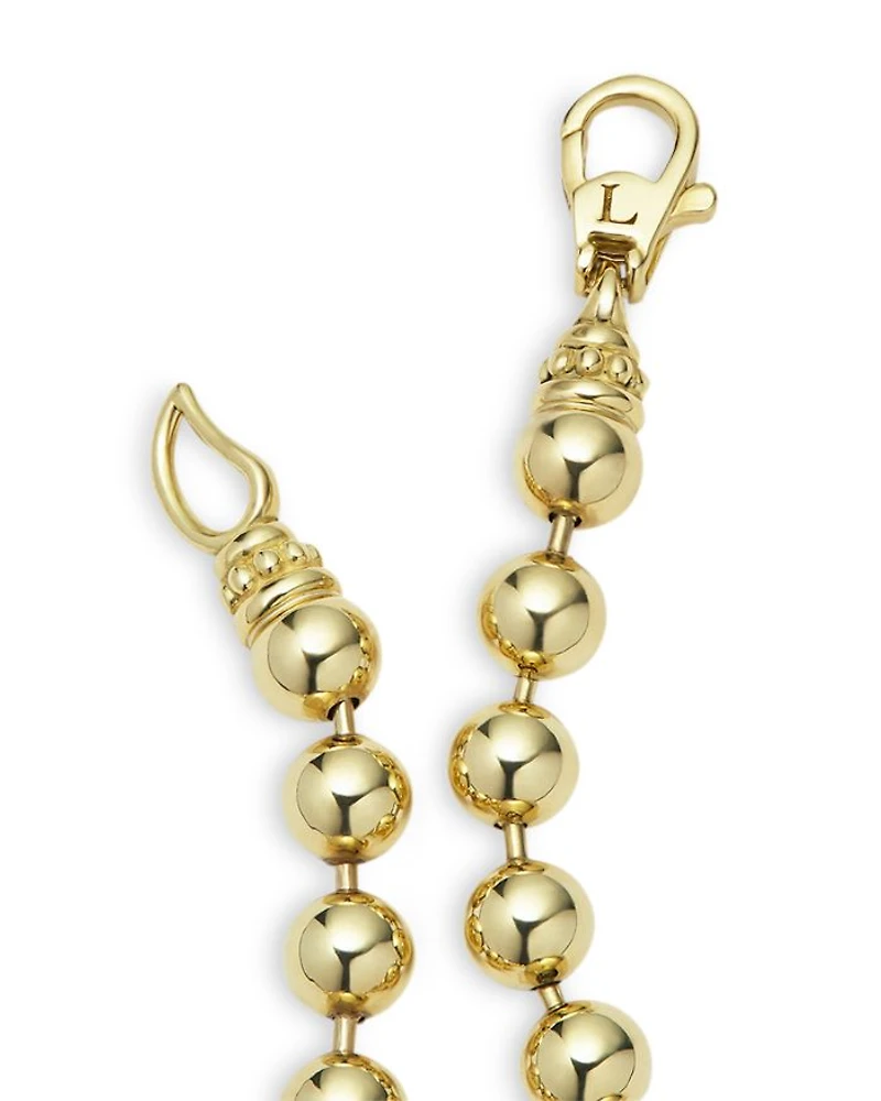 Men's 18K Yellow Gold Anthem Ball Chain Bracelet - Exclusive