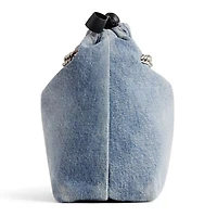Crush Small Tote Bag Denim