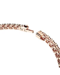 Matrix Tennis Bracelet Rose Gold Tone