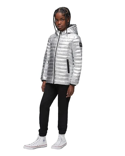 Unisex Air Down Metallic Jacket
