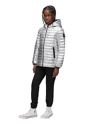 Unisex Air Down Metallic Jacket