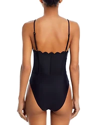 Mikayla Scalloped One Piece Swimsuit