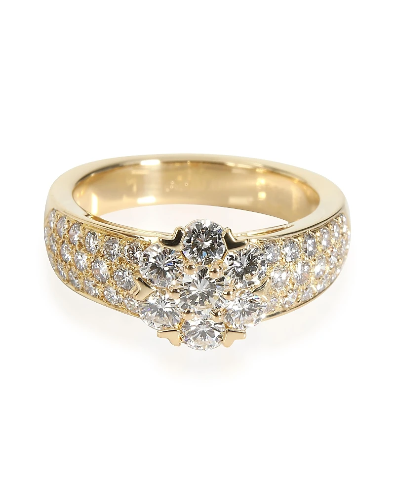Pre-Owned Van Cleef & Arpels Fleurette 18K Yellow Gold Ring