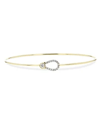 Phillips House 14K Yellow Gold Diamond Keyhole Bracelet