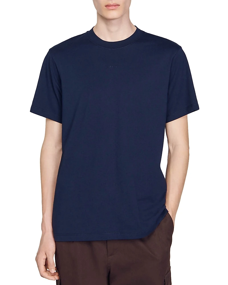 Sandro Short Sleeve Crewneck Tee