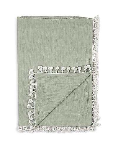 Crane Baby Six Layer Muslin Blanket