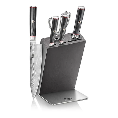 Cangshan Yari Series 6 Piece Hua Knife Block Set