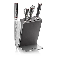 Cangshan Yari Series 6 Piece Hua Knife Block Set
