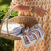Provence Rattan Gathering Basket