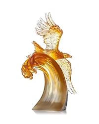 Liuli Align Light Amplify Crystal Eagle Sculpture