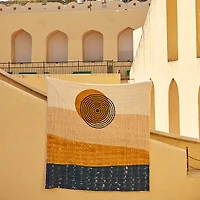 Cqc La Spiral Sunset Quilt Set, King