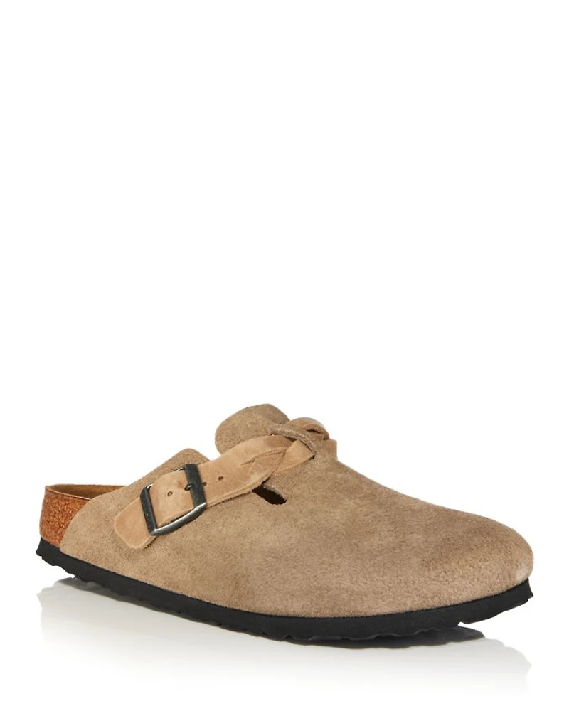 Women's Boston Braid Buckle Clogs
