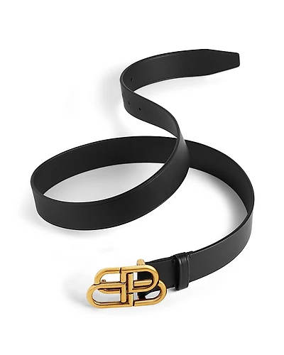 Balenciaga Bb Thin Belt