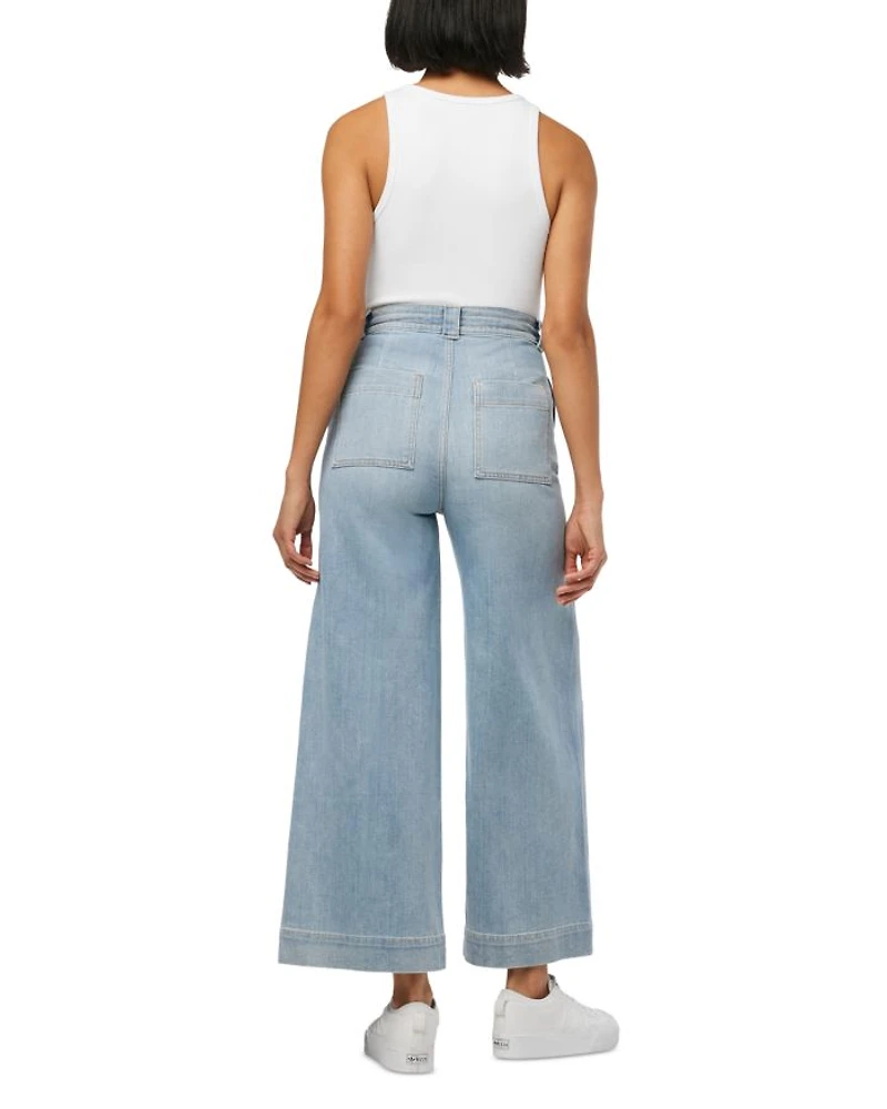 The Addison High Rise Cropped Wide Leg Jeans Admiration