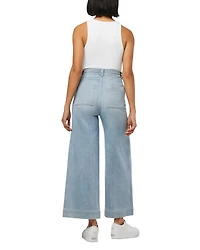 The Addison High Rise Cropped Wide Leg Jeans Admiration