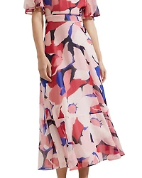 Freya Printed Silk Dress