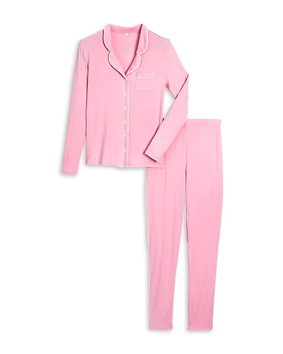 KatieJnyc Girls' Maia Long Sleeved Top & Pants Pajamas Set - Big Kid
