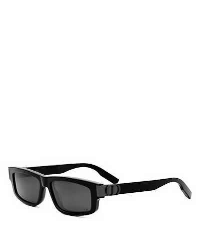 CD Icon S2I Rectangular Sunglasses, 55mm