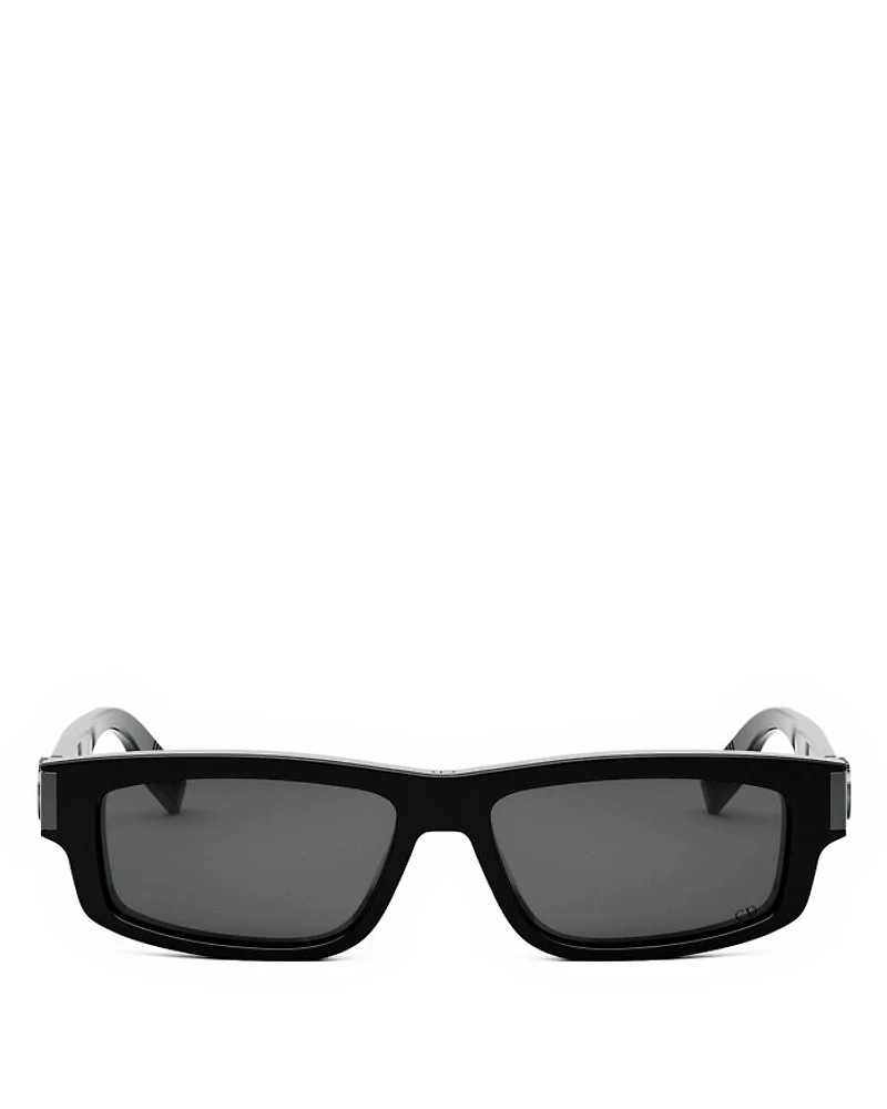 CD Icon S2I Rectangular Sunglasses, 55mm