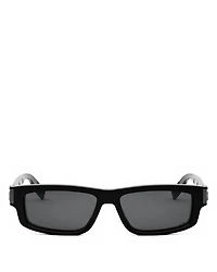 CD Icon S2I Rectangular Sunglasses, 55mm