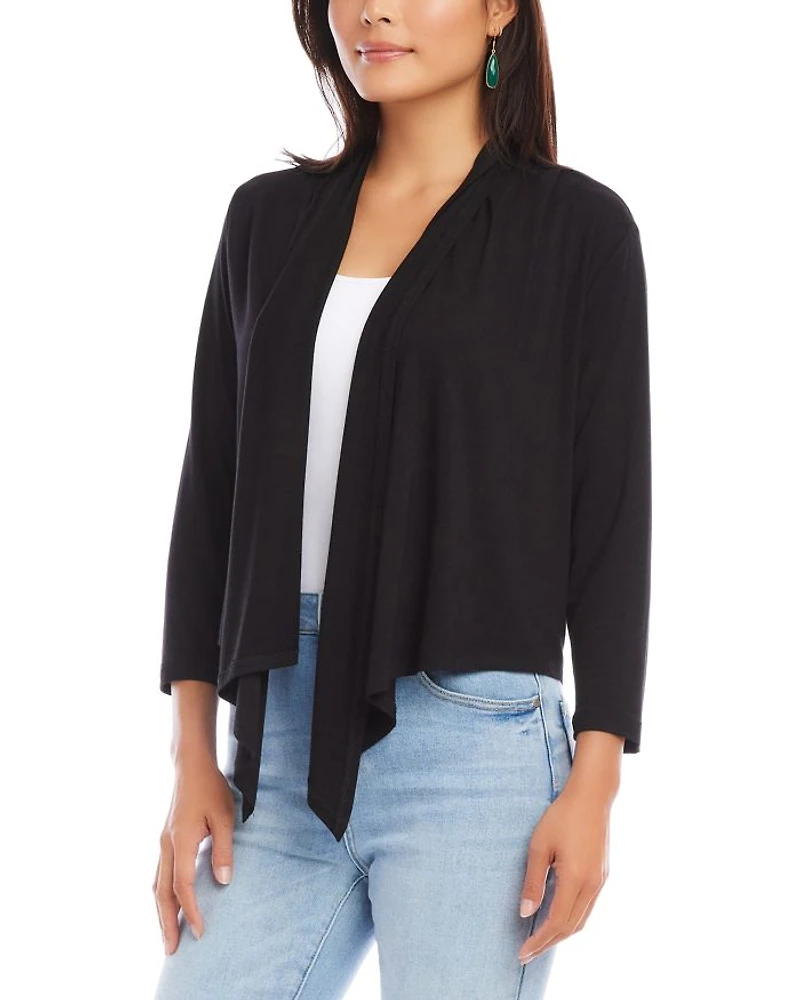 Calli Open Front Cardigan
