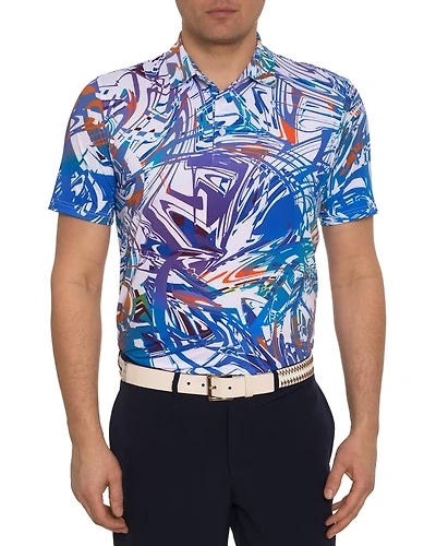 Messina Nylon Blend Classic Fit Polo Shirt