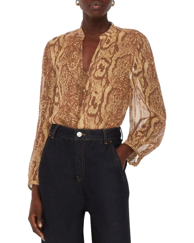 Serpent Print Shirt