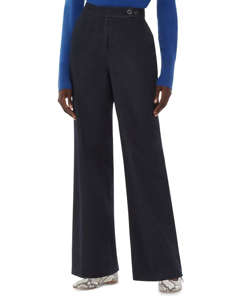 Joanna Denim Straight Leg Trousers