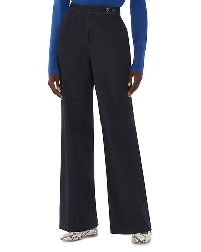 Joanna Denim Straight Leg Trousers
