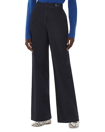 Whistles Joanna Denim Straight Leg Trousers