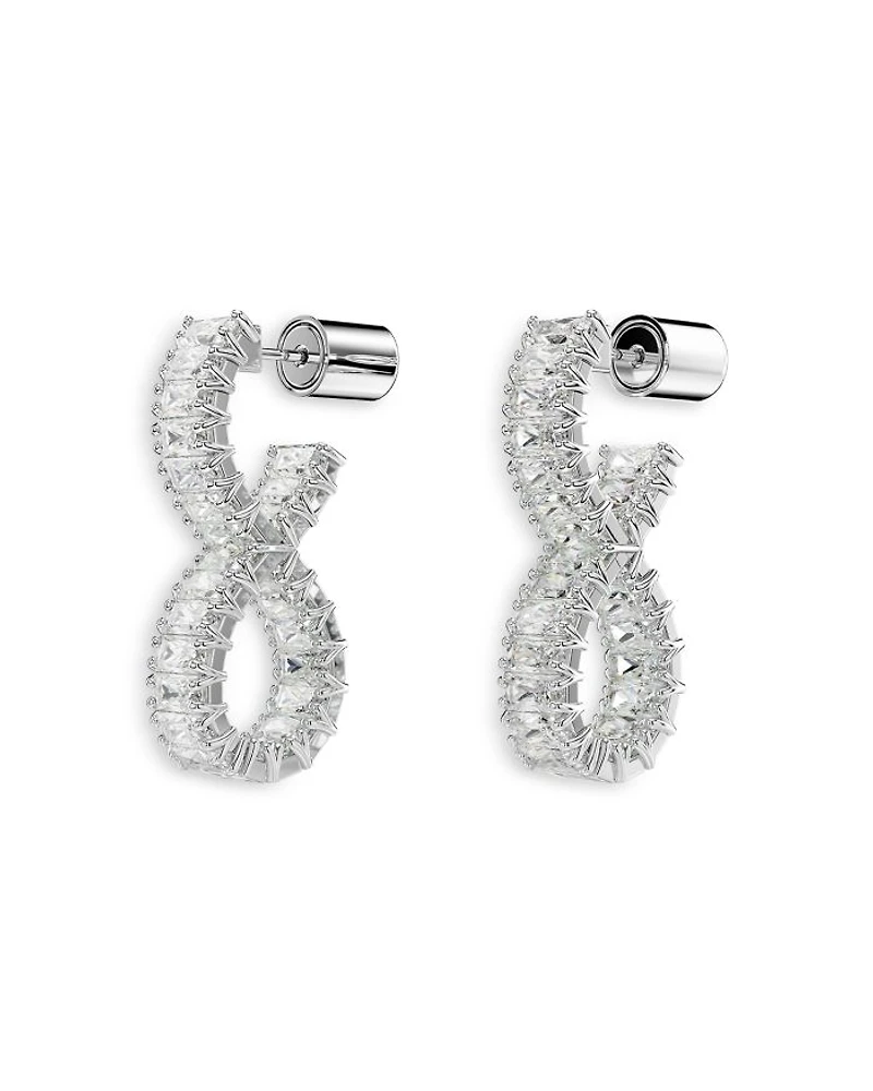 Hyperbola Infinity Inside Out Hoop Earrings